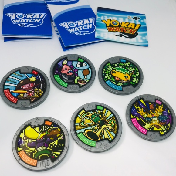 Yo-Kai Watch Licensed Official Medals Medallions - Picture 2 of 3
